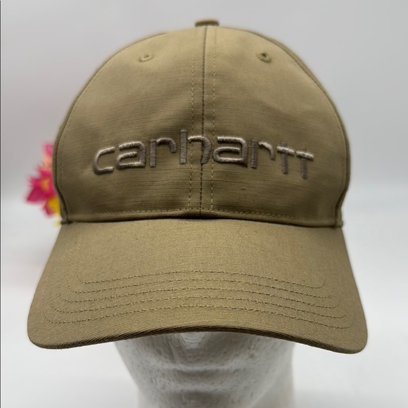 Carhartt Tan Baseball Cap Adjustable HT7632 - Picture 1 of 5